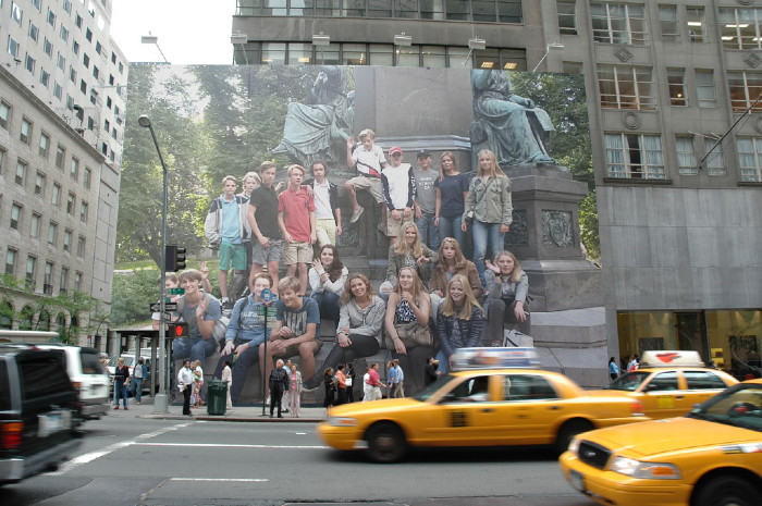 Klass 8D i New York