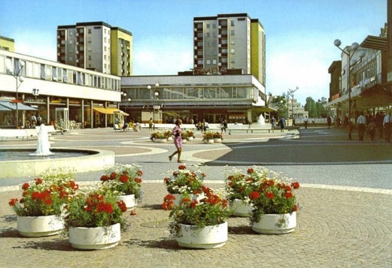 Vällingby centrum 1960-tal